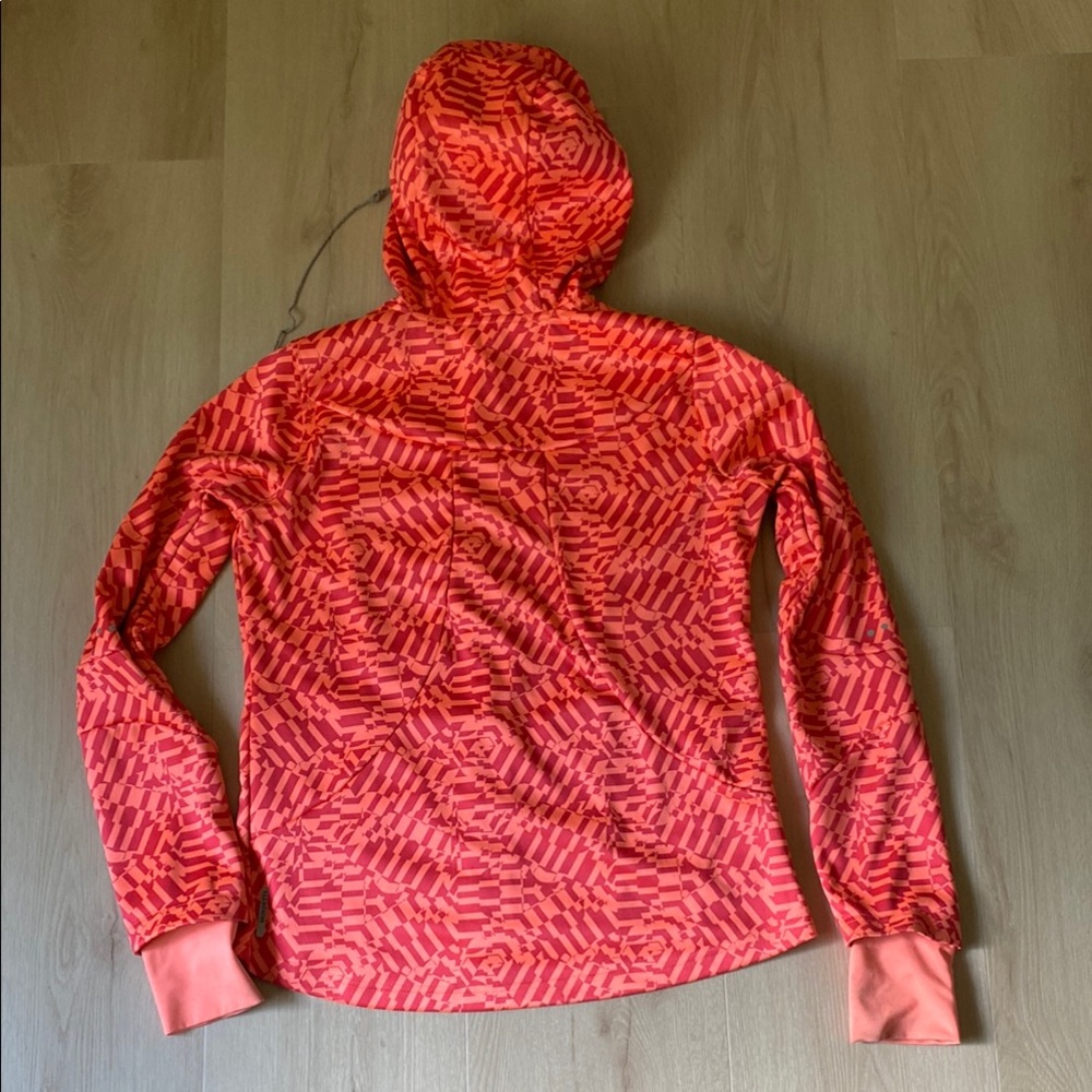 Women's Pink Patterned Jacket - Picture 3 of 3